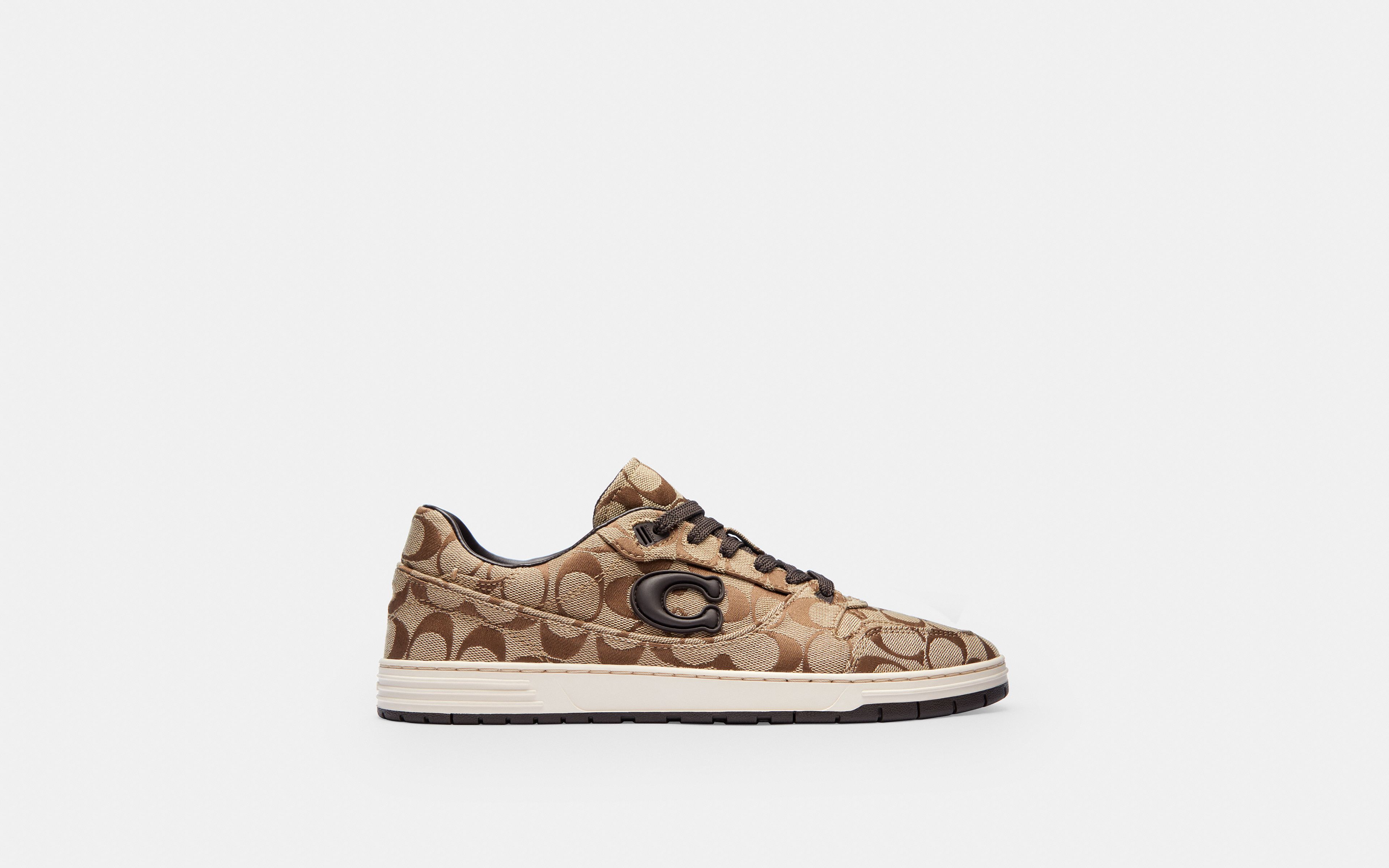 Soft Soho Sneaker Signature Sateen Jacquard