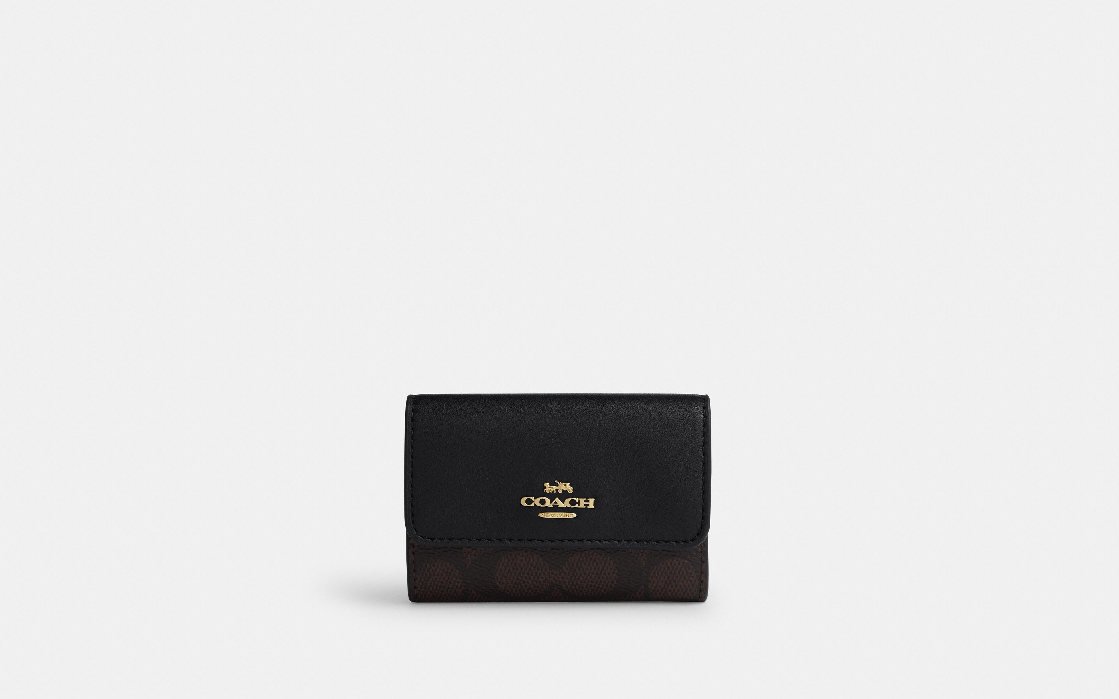 Flap Card Case Signature Canvas