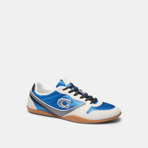 Женские кроссовки Coach Track Sneaker, цвет: Полуночный синий / Чёрный