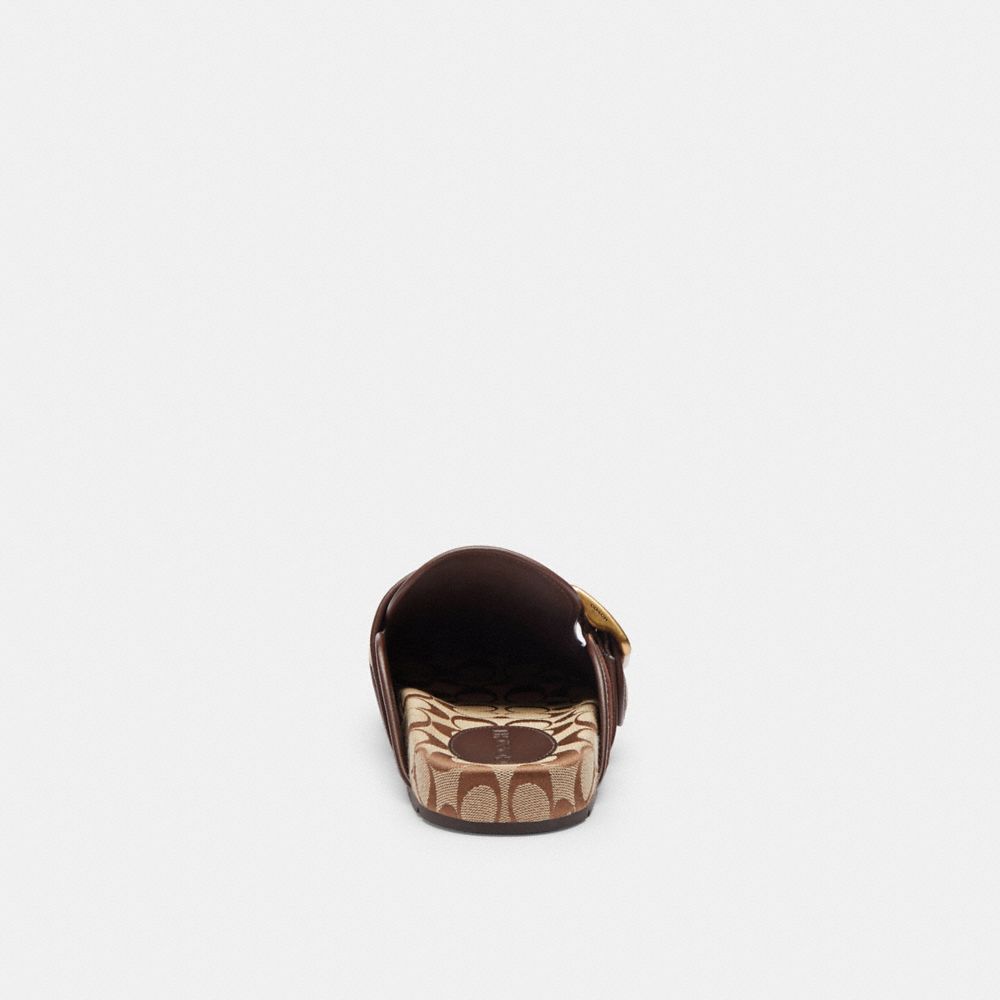 Archival Buckle Clog With Signature Jacquard