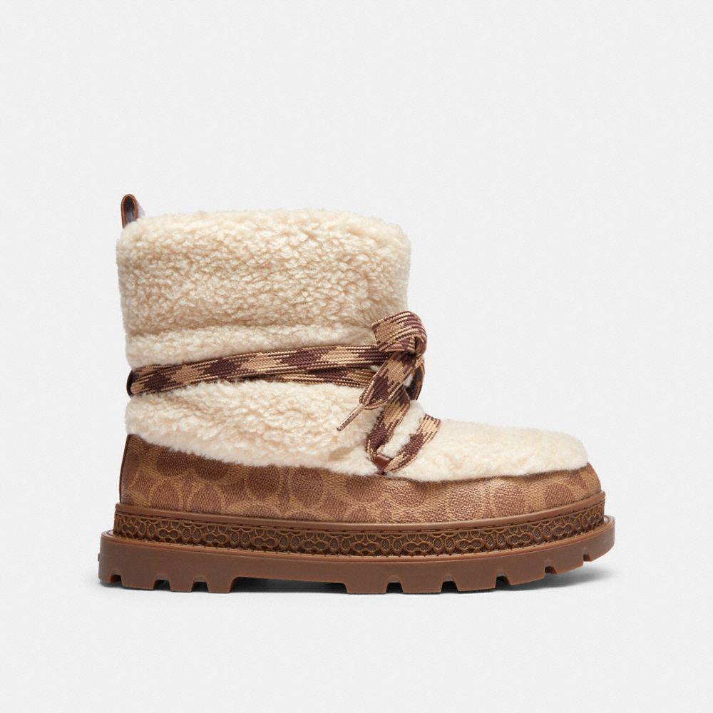 COACH®,Winter Boot,,Angle View