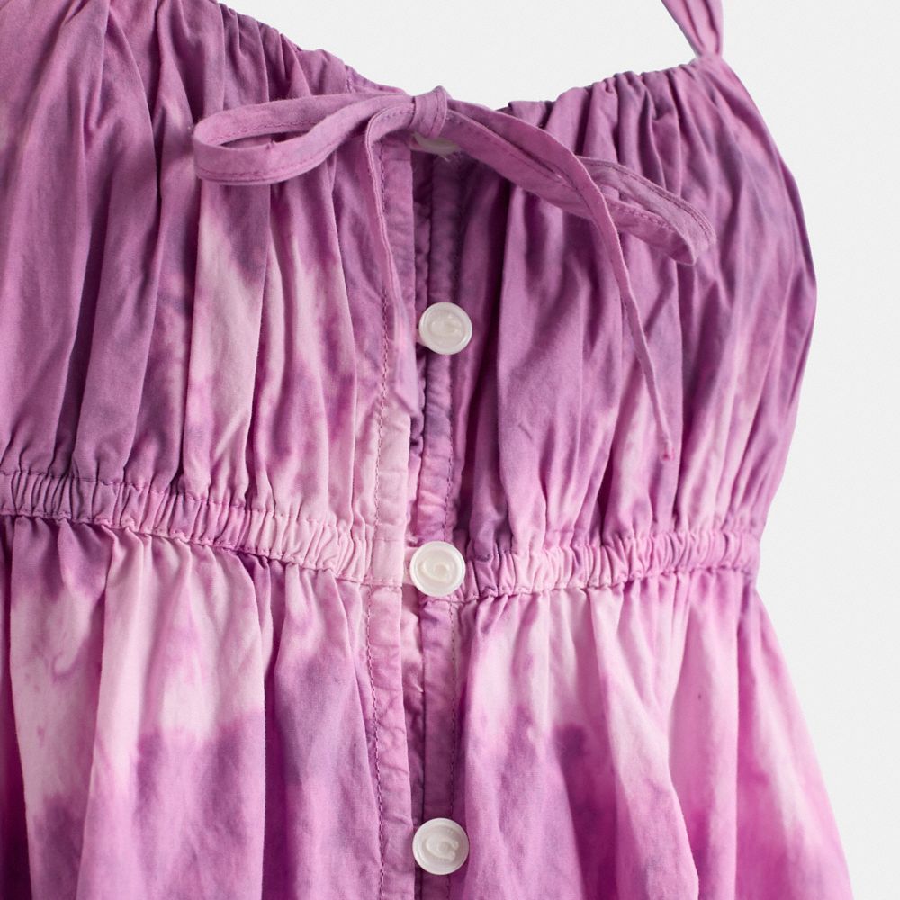 COACH®,Restored Tie-Dye Sleeveless Dress,,Scale View