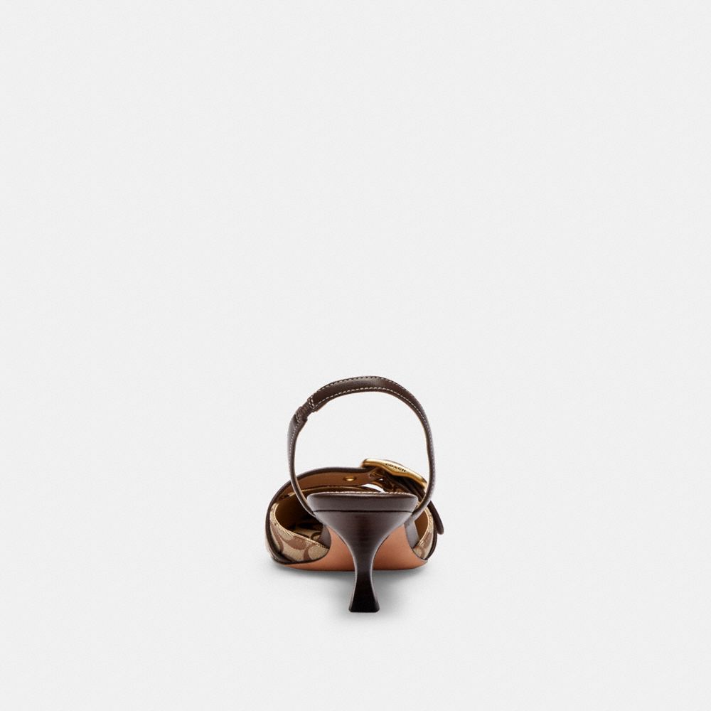 Margot Slingback Signature Sateen Jacquard