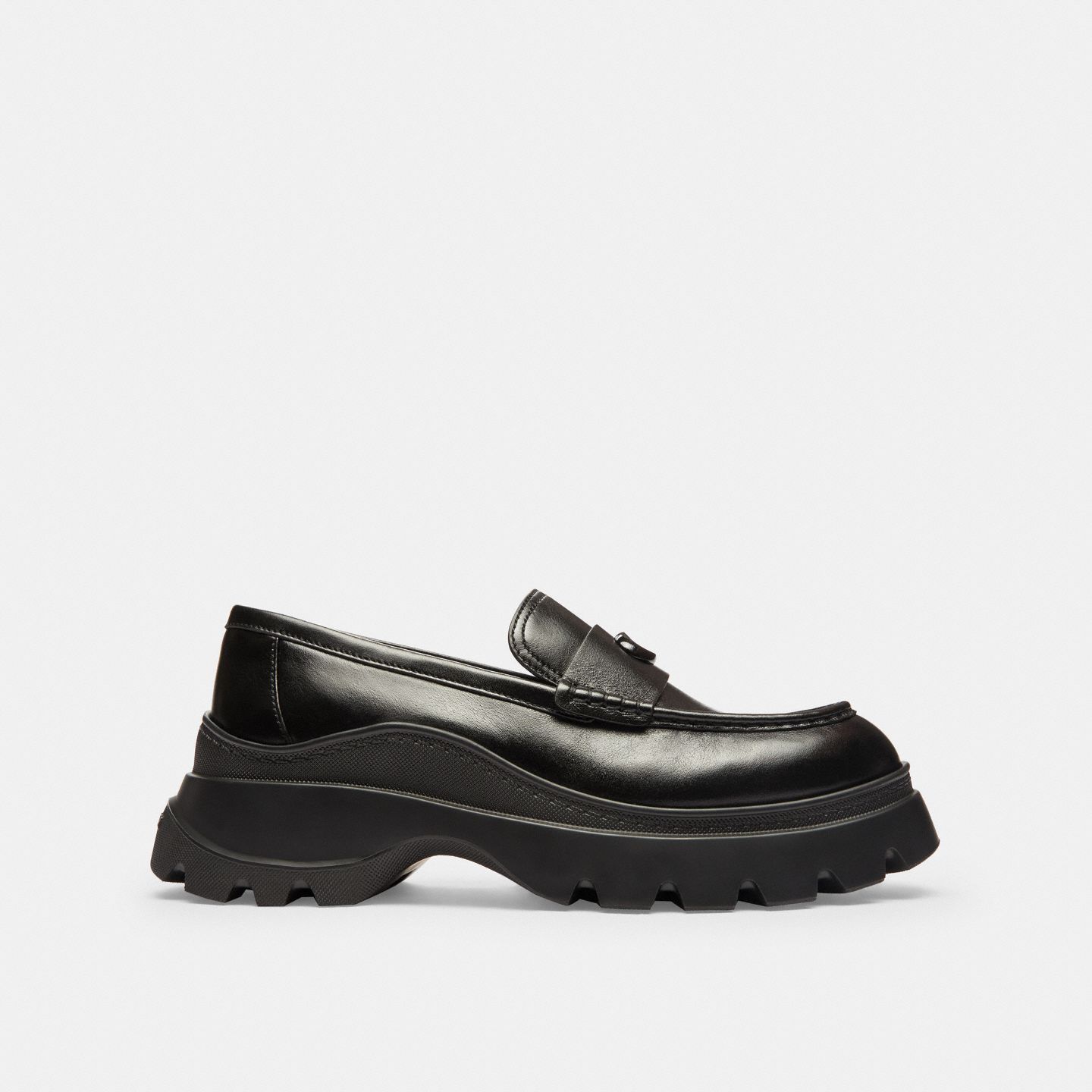 Женские туфли Coach Sport Loafer, цвет: Чёрный — фото 2