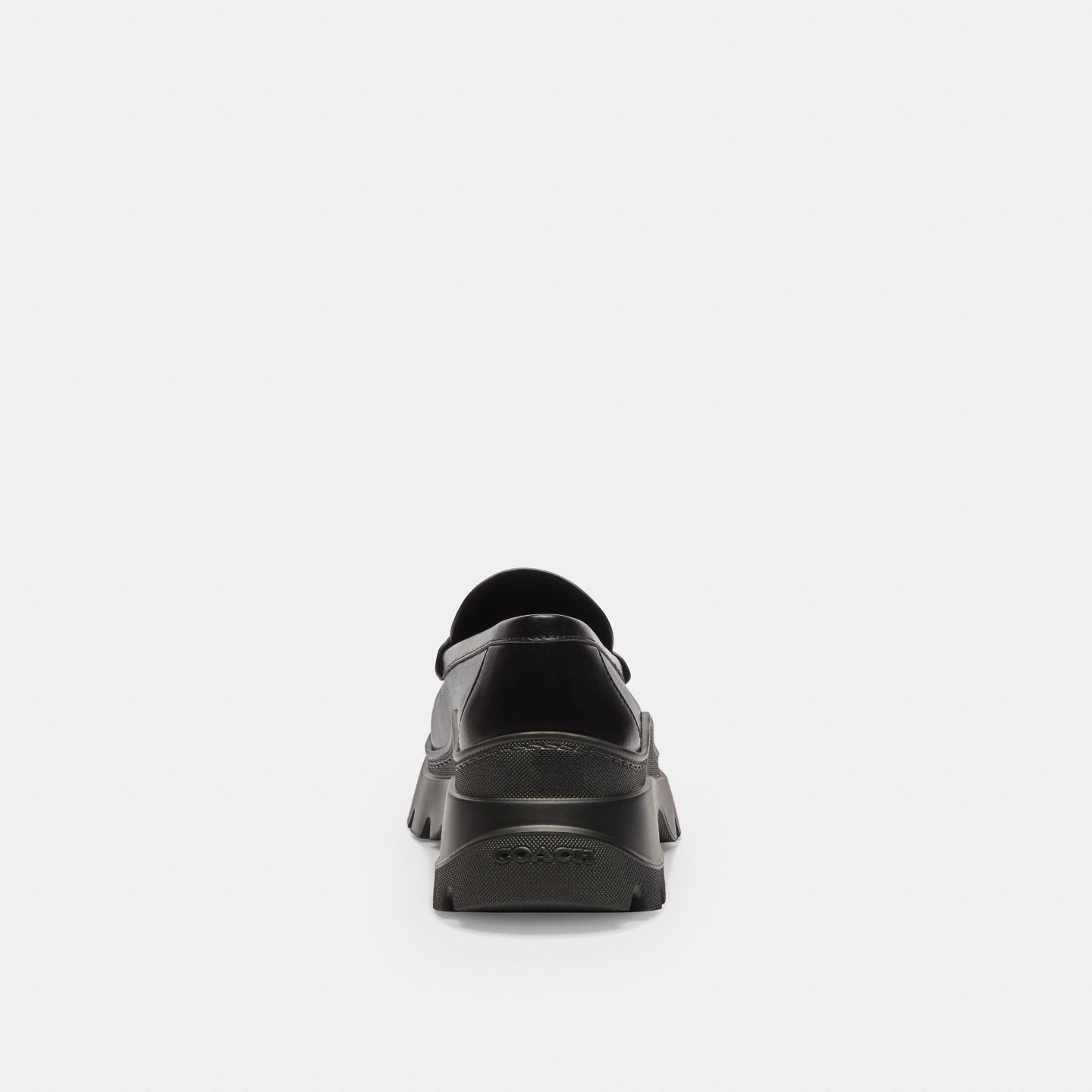 Женские туфли Coach Sport Loafer, цвет: Чёрный — фото 4
