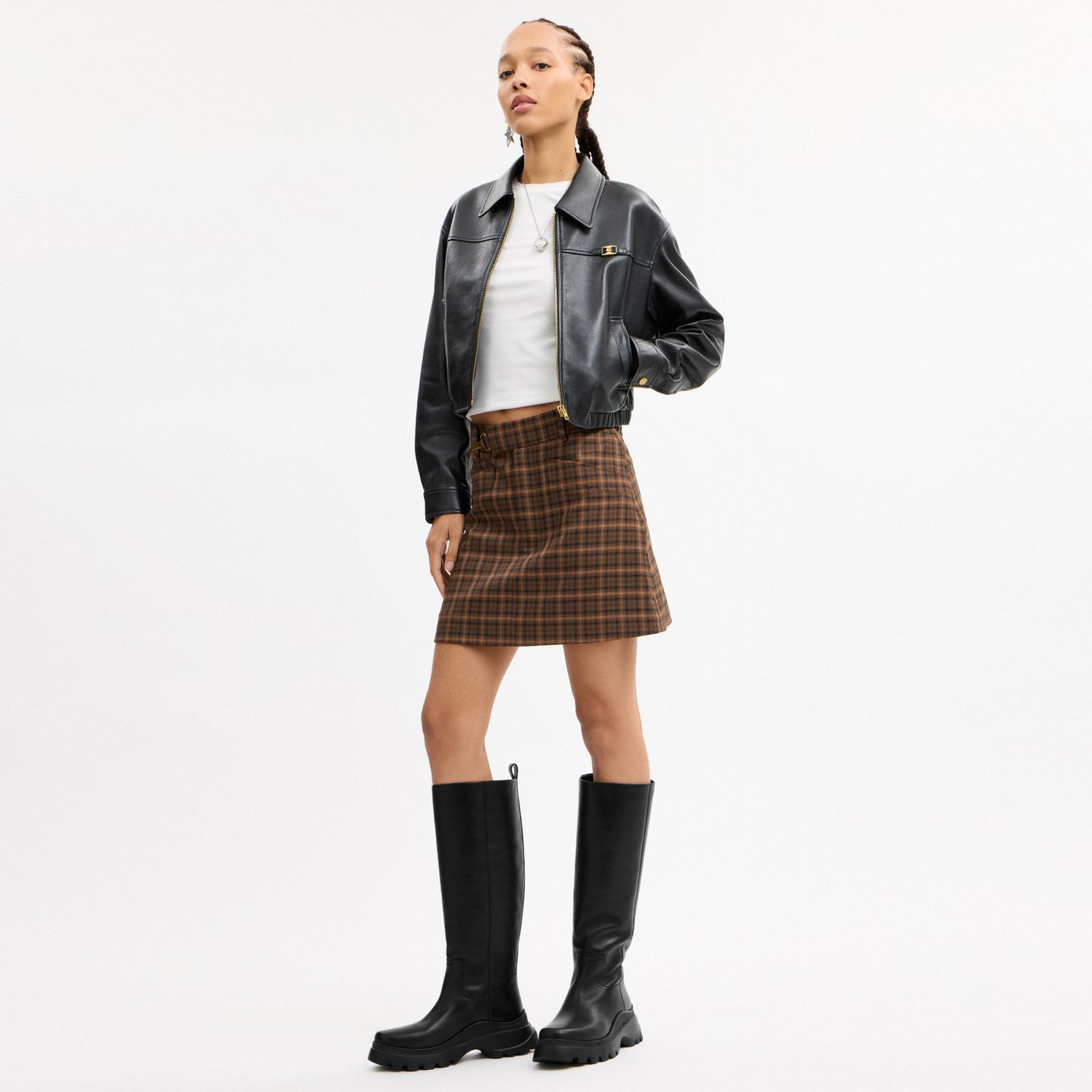Женские ботинки Coach Tall Sport Boot, цвет: Чёрный — фото 3