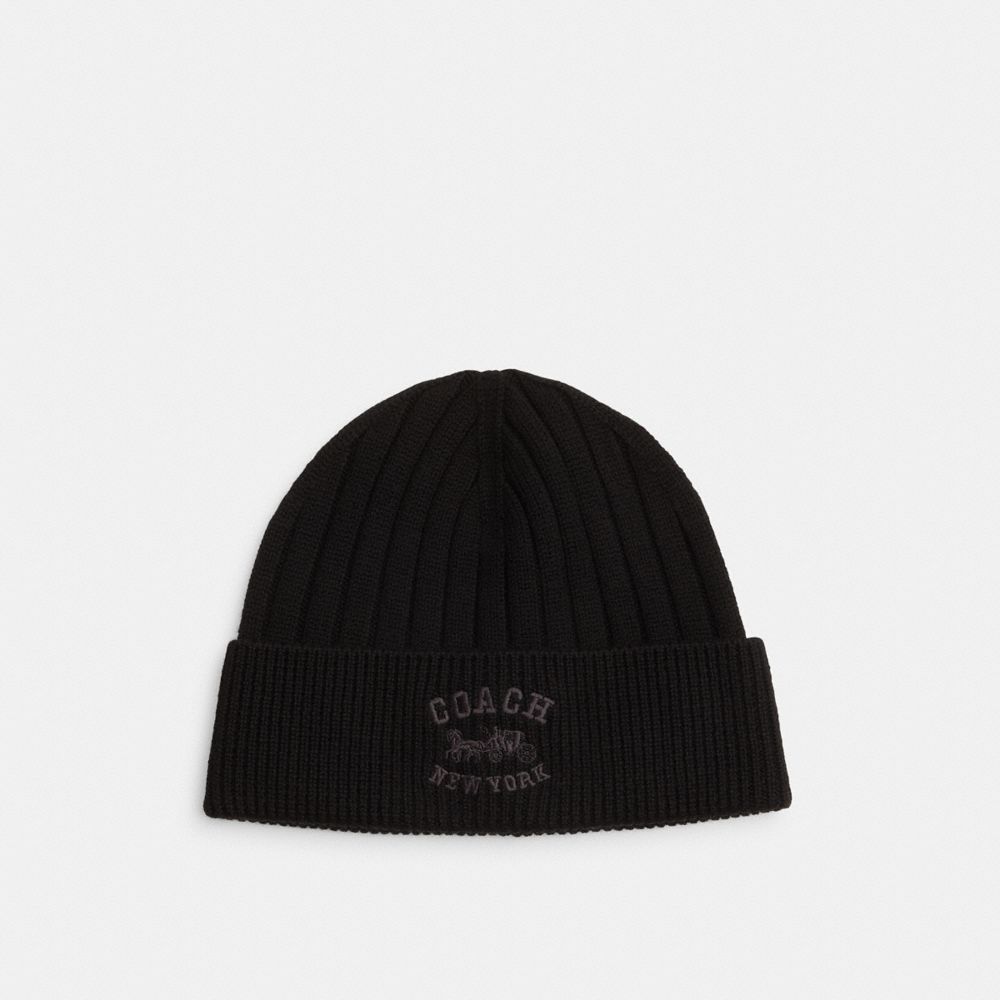 COACH®,Knit Beanie,test,,Front View