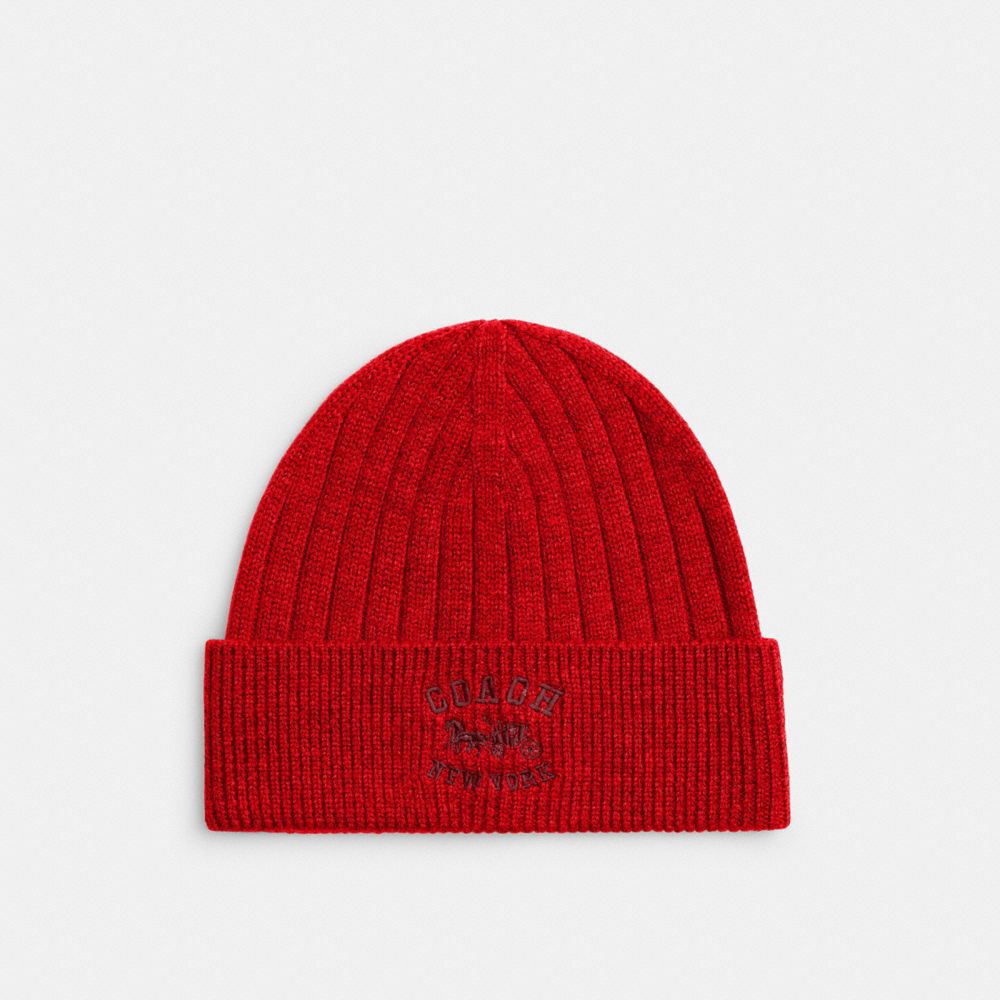COACH®,Knit Beanie,test,,Front View