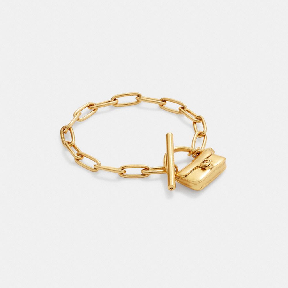 CELINE Gold Bag Charm Bracelet – Tibi Trunk