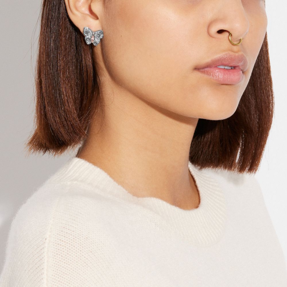 Coach hot sale earrings studs