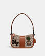 Swinger Bag 20 In Signature Jacquard With Varsity Patches