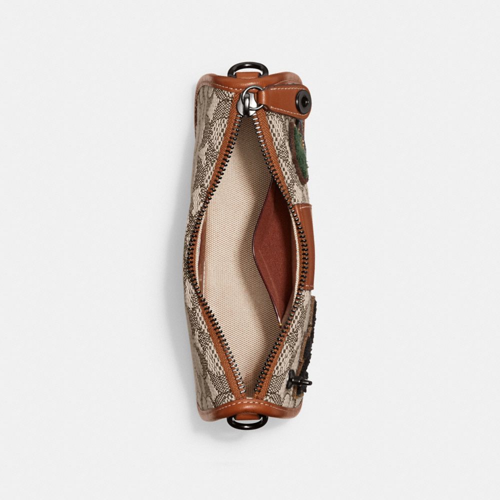 Swinger 20 en jacquard signature avec écussons Varsity