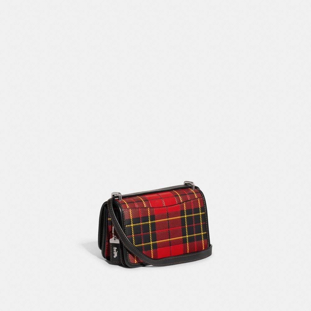 Bandit Crossbody Bag With Plaid Print