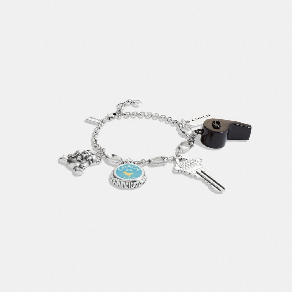 COACH® | Whistle And Key Charm Bracelet