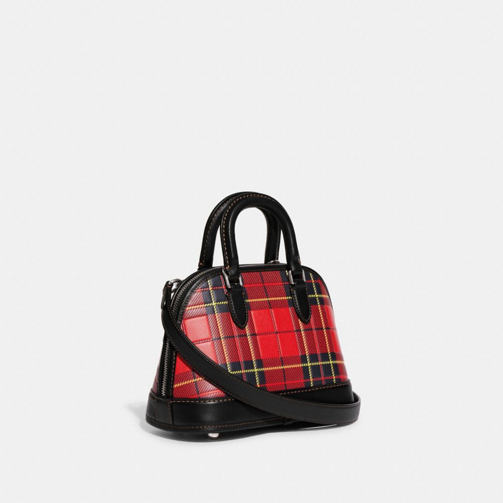 Louis vuitton LV Fashion new monogram tartan print leather book bag