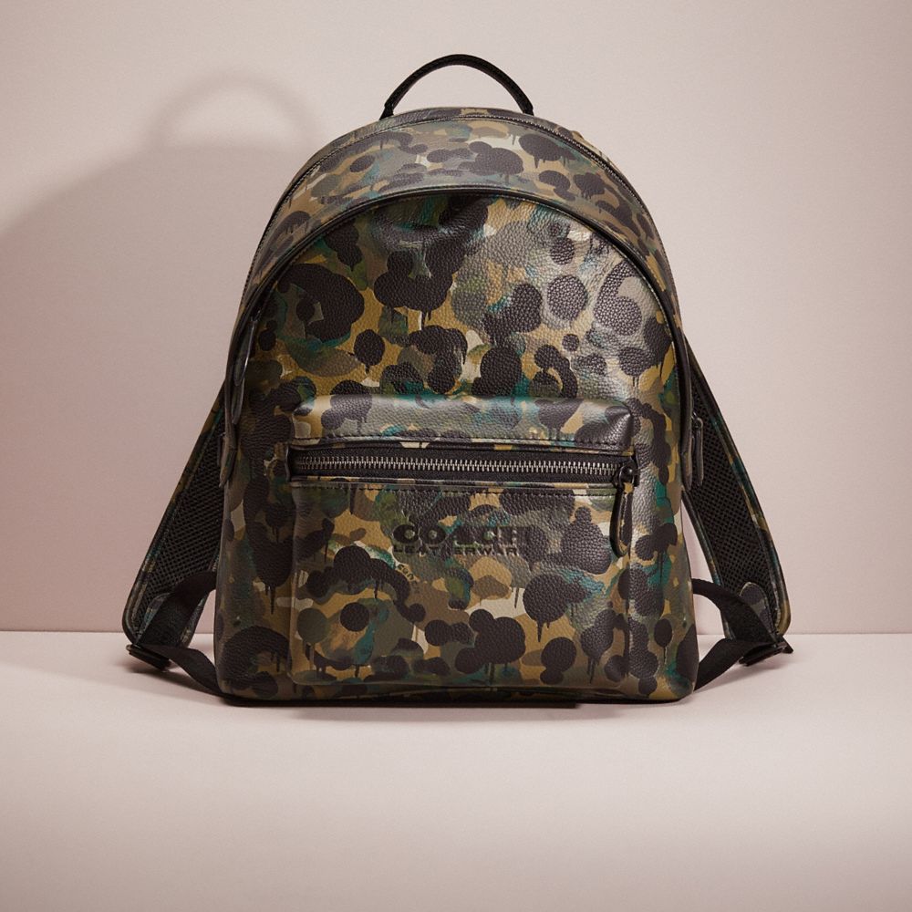 Camouflage best sale coach backpack