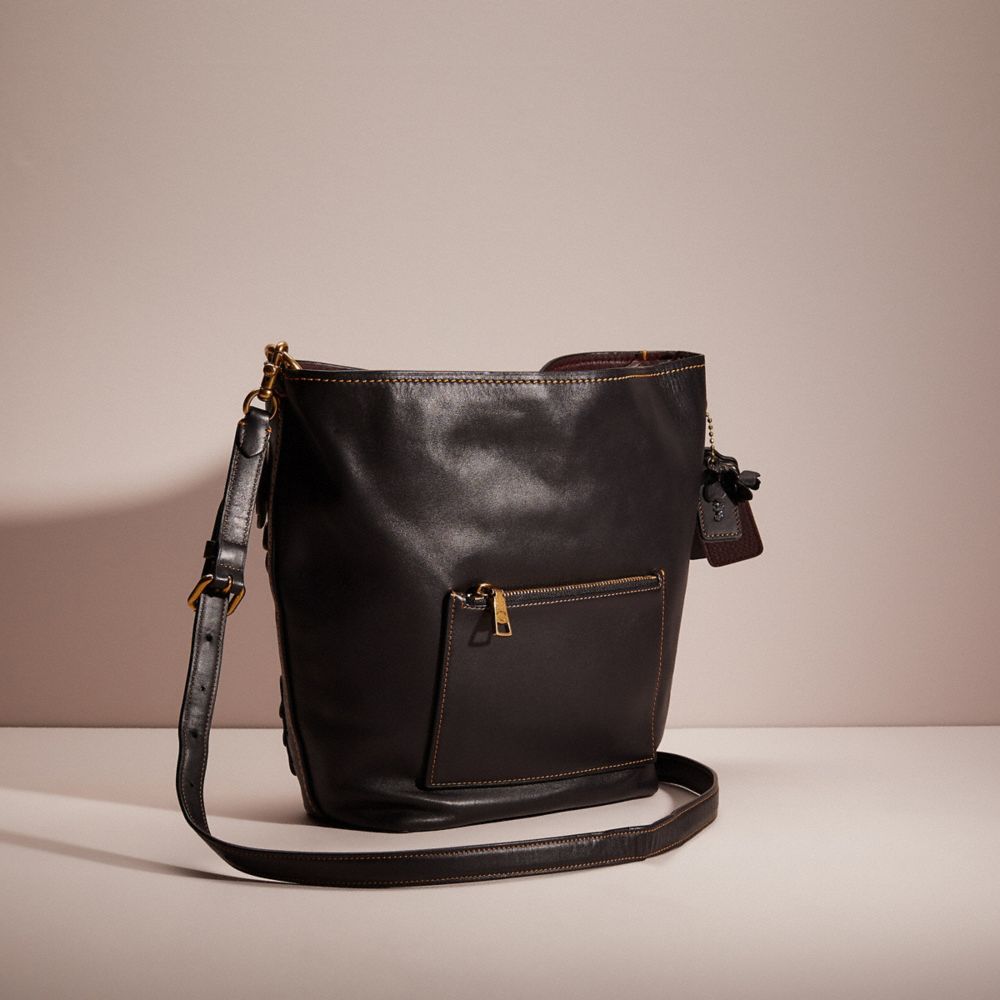 Upcrafted Duffle Shoulder Bag With Coach Link Detail