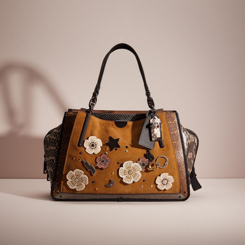 COACH Upcrafted Dreamer 36 In Colorblock With Snakeskin Detail COACH