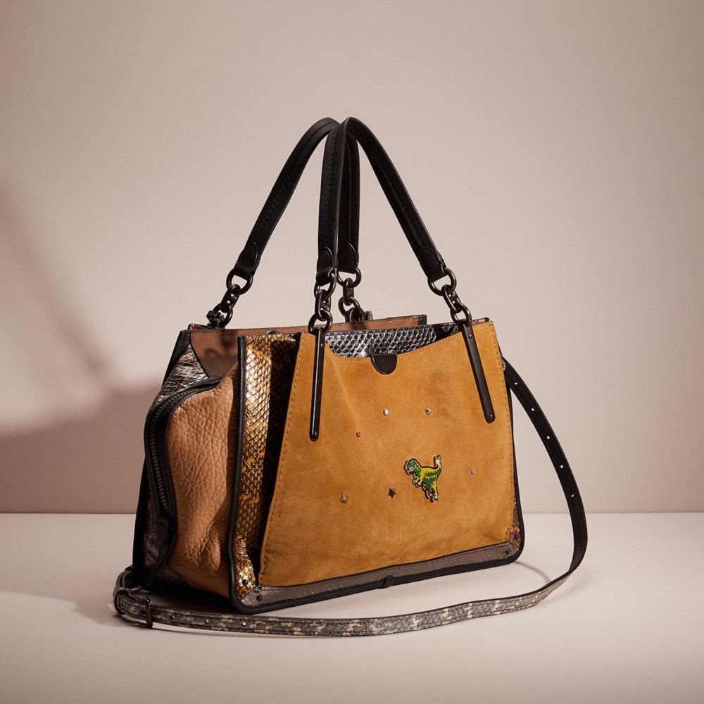 Upcrafted Dreamer 36 In Colorblock With Snakeskin Detail | COACH®