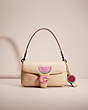 COACH®,UPCRAFTED PILLOW TABBY SHOULDER BAG 26,Nappa leather,Medium,Brass/Ivory,Front View
