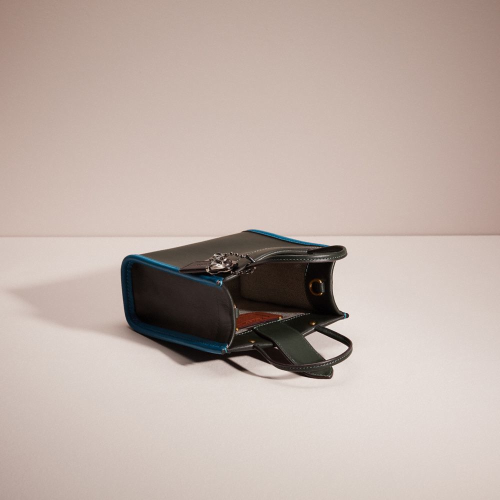 COACH®,Upcrafted Mini Cashin Tote,,Inside View,Top View