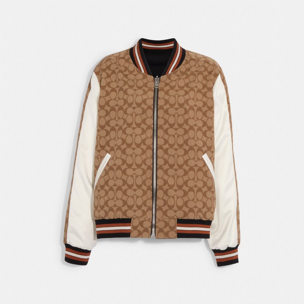 Chain Jacquard Reversible Puffer Jacket - Ready to Wear