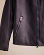 COACH®,RESTORED LEATHER RACER JACKET,Leather,Black,Scale View