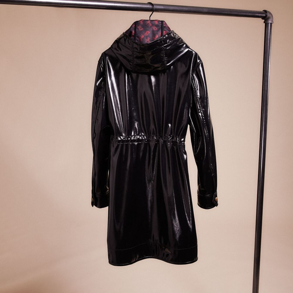 Coach raincoat shop with hood