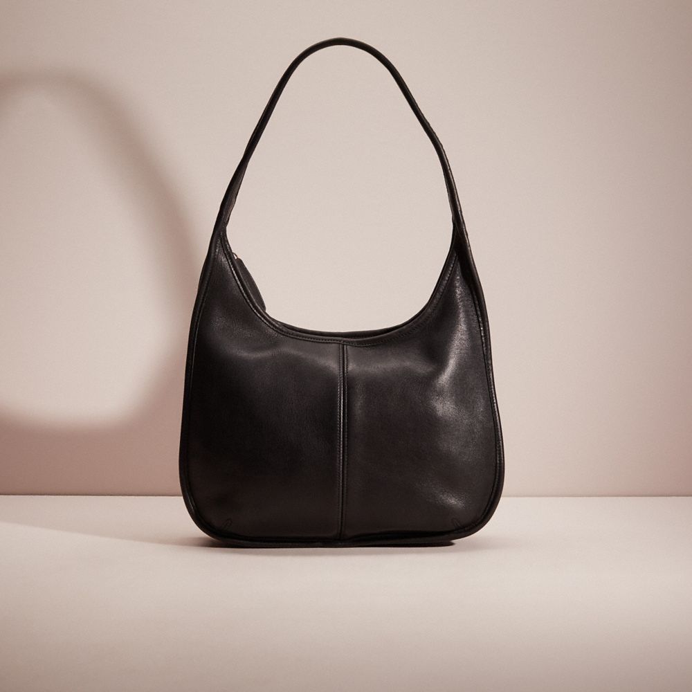 無料発送 Old バッグ COACH Black COACH 9026 Bag Hobo Ergo バッグ ...