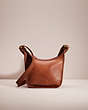 COACH®,VINTAGE JANICE RICCARDI-DISANTO'S LEGACY BAG,Glovetanned Leather,Large,Brass/Tan,Front View