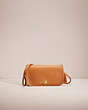 COACH®,VINTAGE DINKY BAG,Glovetanned Leather,Mini,Brass/Tan,Front View
