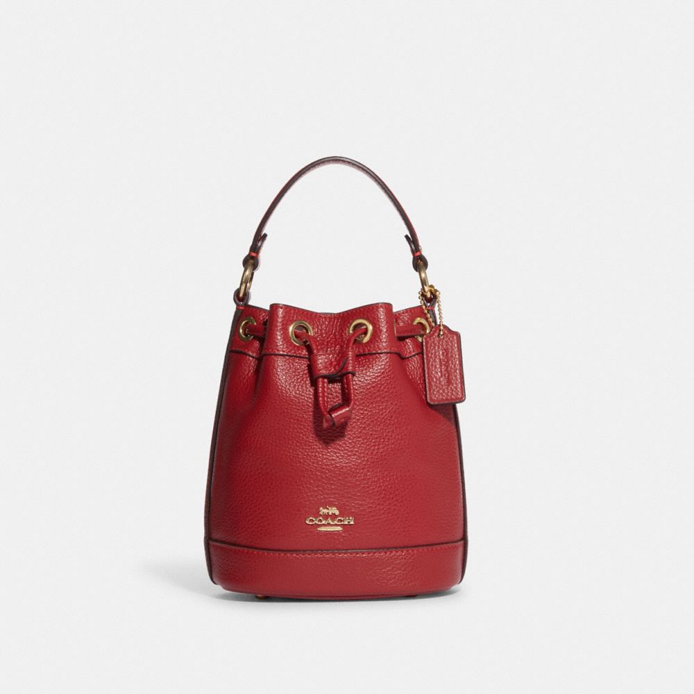 COACH® | Dempsey Drawstring Bucket Bag 15