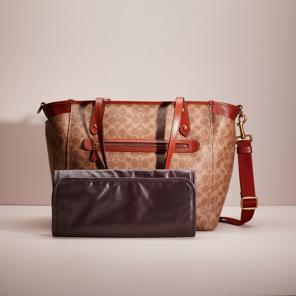 COACH Restored Baby Bag In Signature Canvas