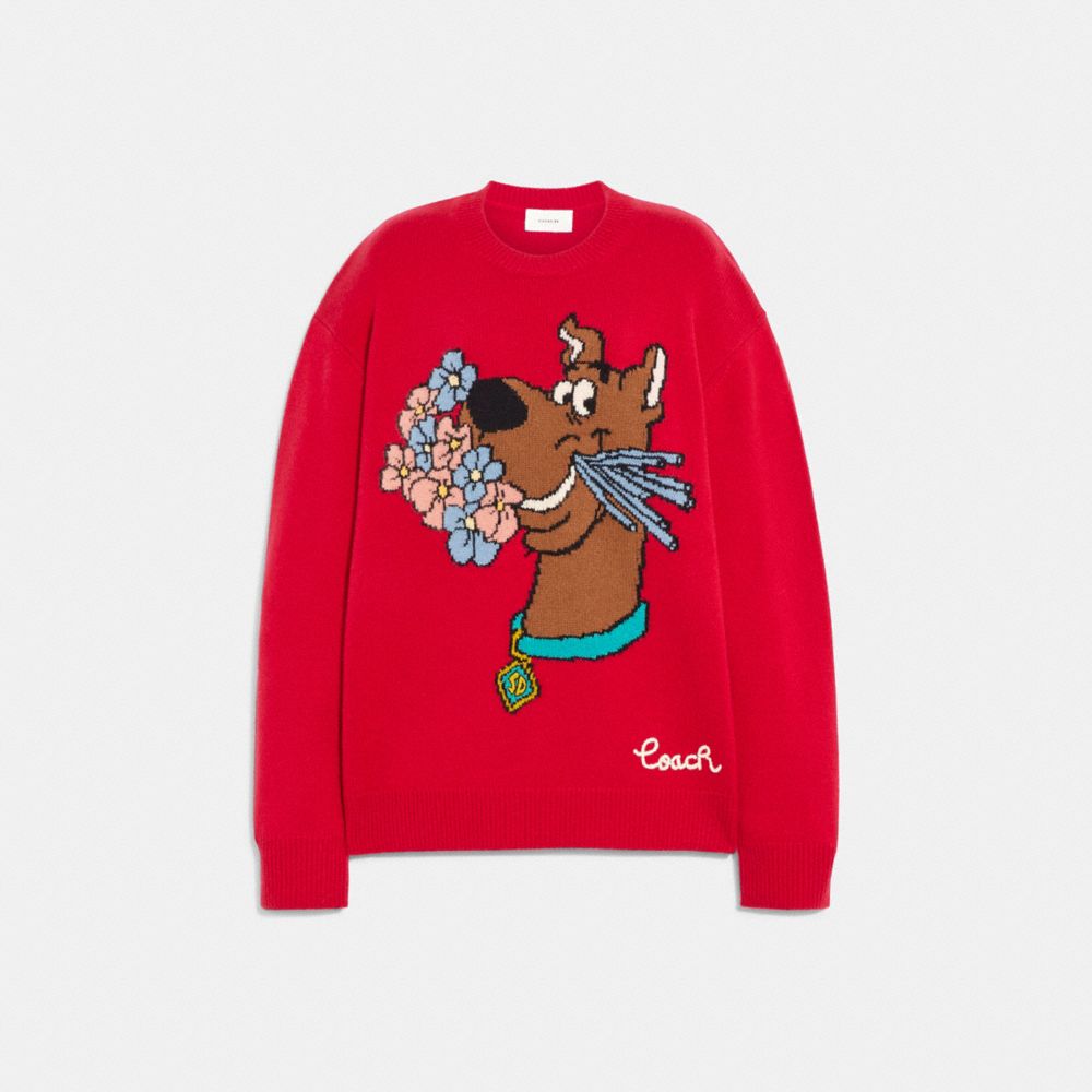 COACH®,【コーチ x SCOOBY-DOO!】クルーネック セーター,トップス＆Tシャツ,