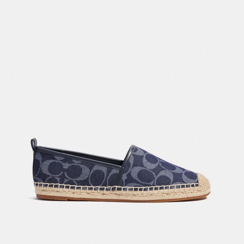 Coach store denim espadrilles