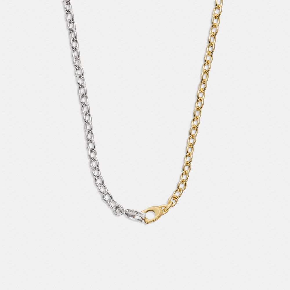 Interlocking Signature Chain Necklace