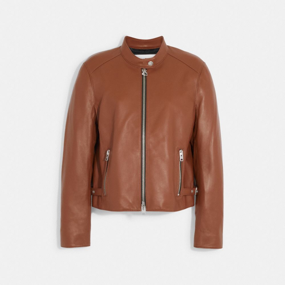 COACH Outlet Leather Jacket