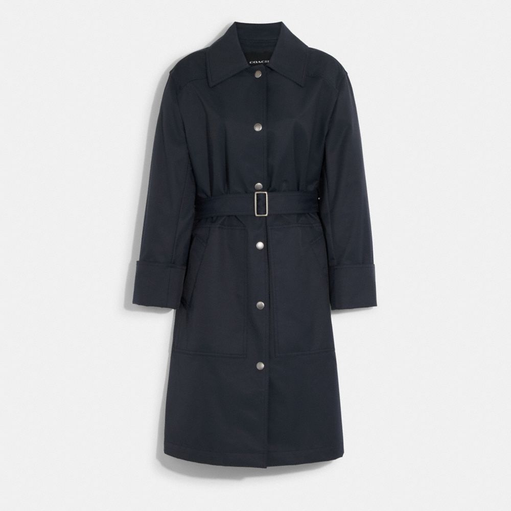 公式】コーチアウトレット | オーバーコート トレンチ