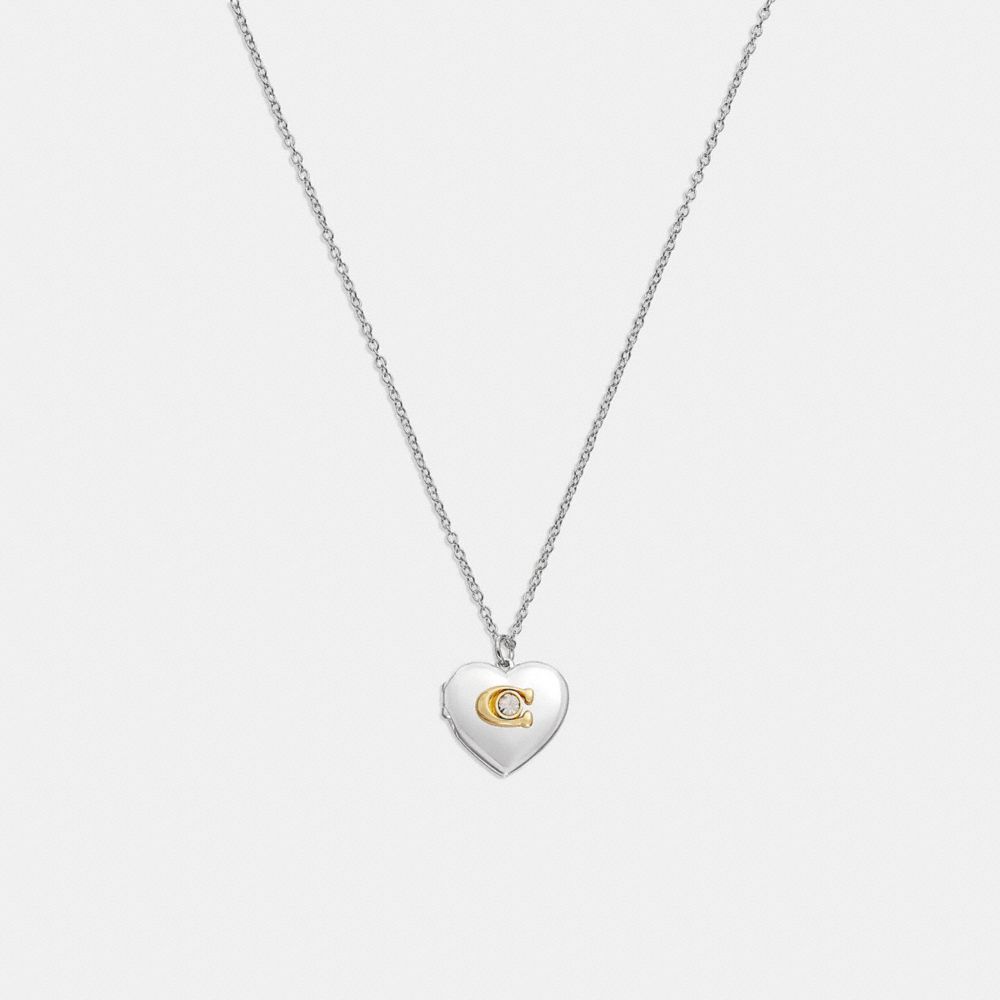 Mini Heart Lock Necklace (Blue) – Love Stylize