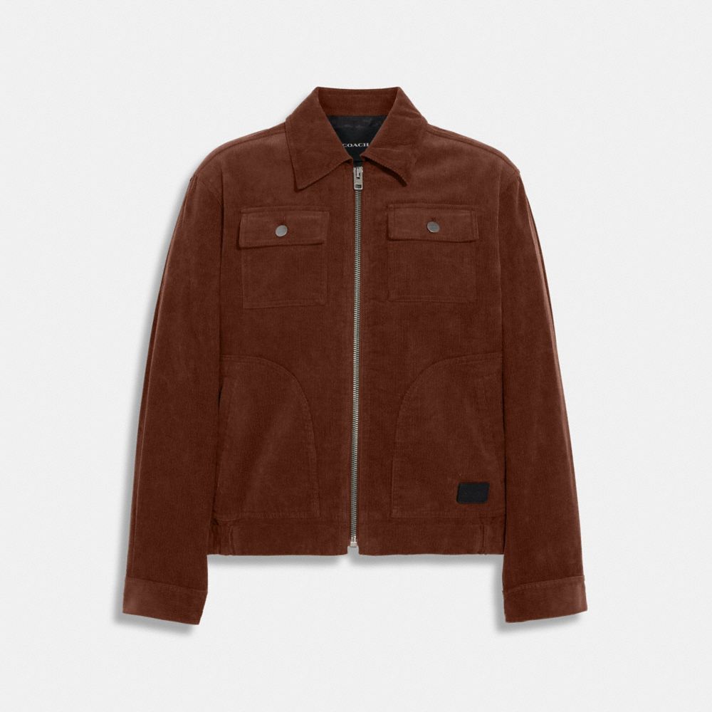 COACH®,コーデュロイ ジャケット,ジャケット＆アウター,ﾌﾞﾗｳﾝ