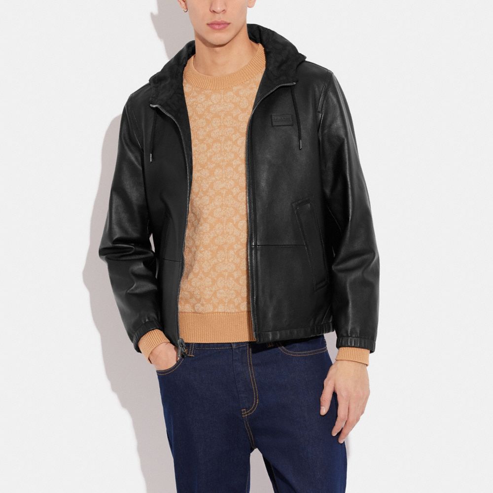 Kired Cloud Reversible Leather Jacket