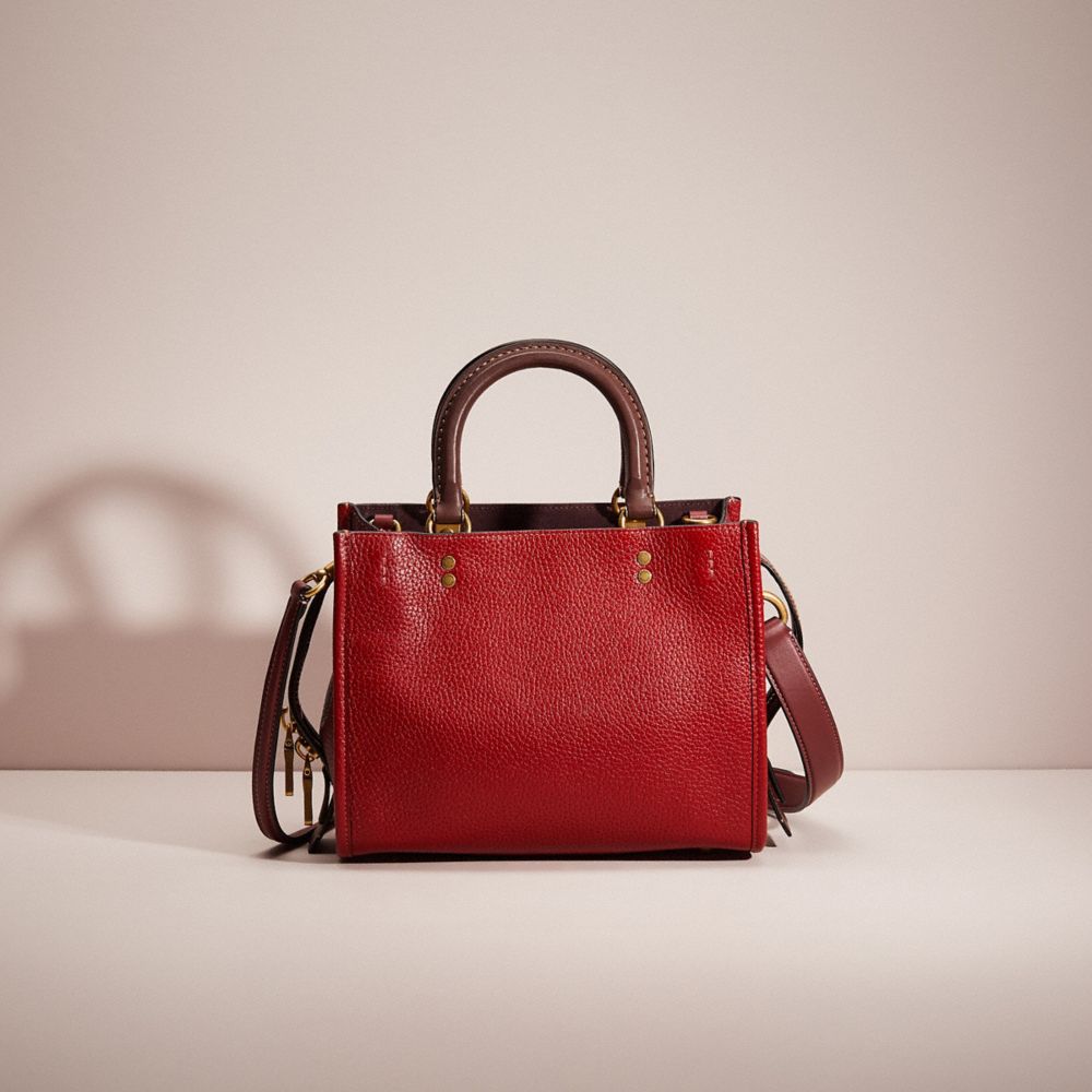 Coach rogue 25 red sale