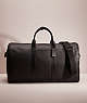 COACH®,RESTORED GOTHAM DUFFLE,Pebble Leather,X-Large,Black Copper/Black,Front View