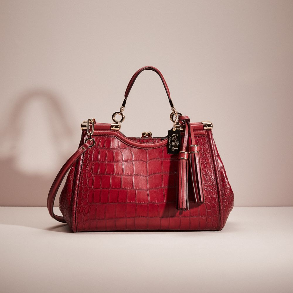 Coach hot sale crocodile bag