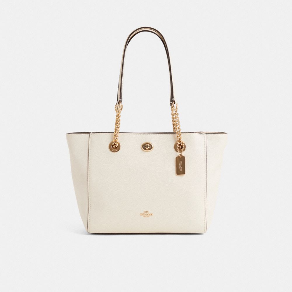 Restored Turnlock Chain Tote 27 | Bags | Coach | COACH®
