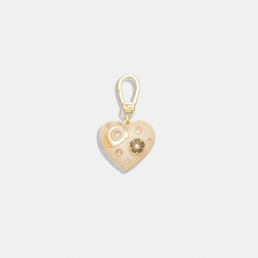 Signature Heart Bag Charm