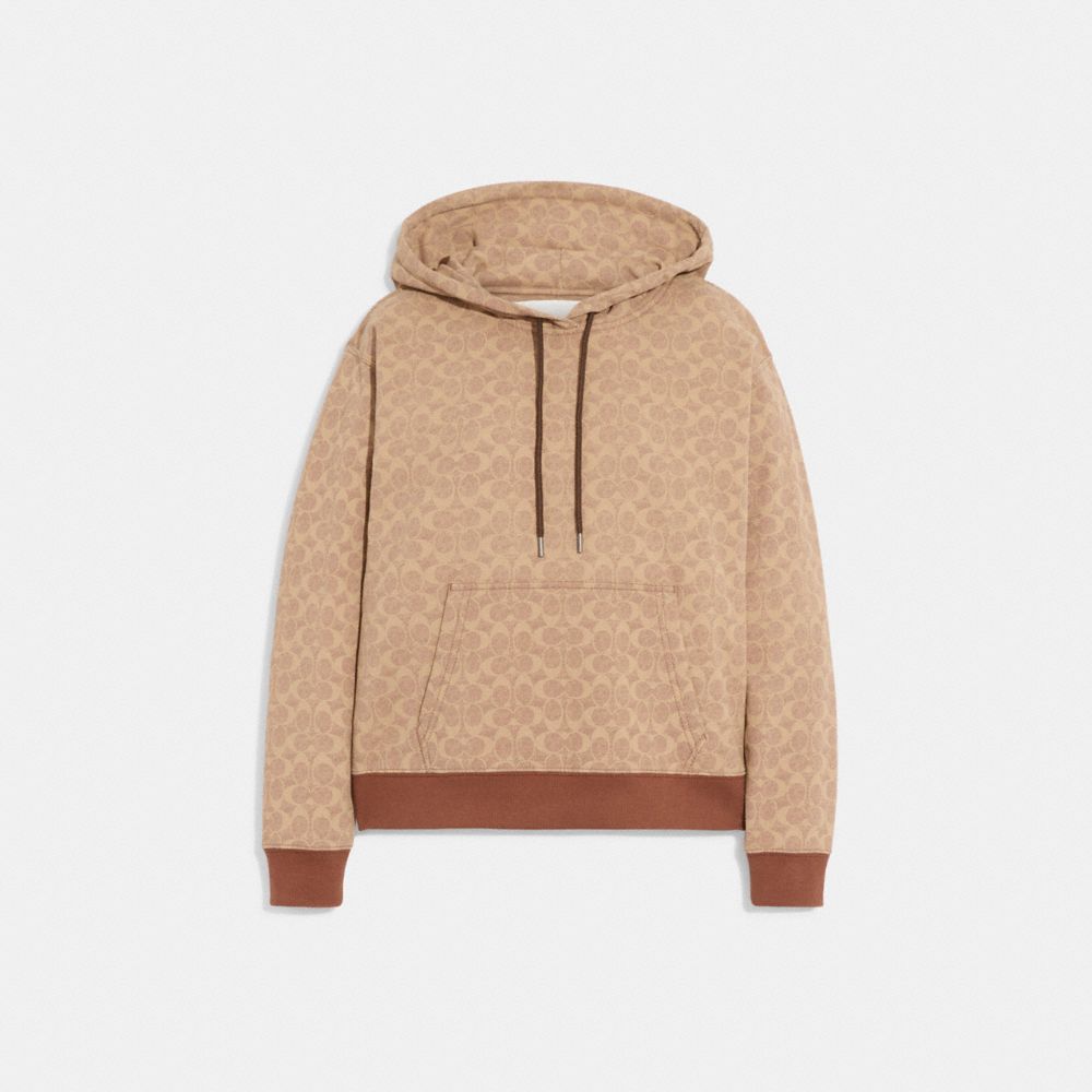 CoachSignature Shrunken Hoodie