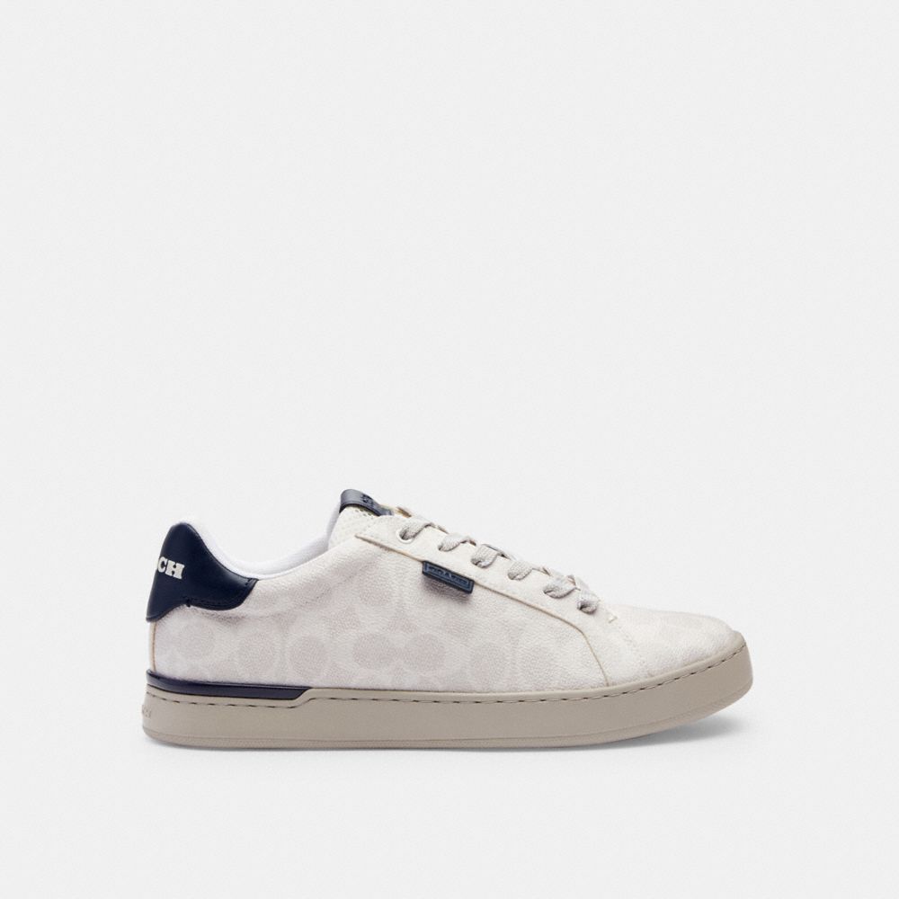 Shop COACH Signature Tennis Cup Sole Low-Top Sneakers