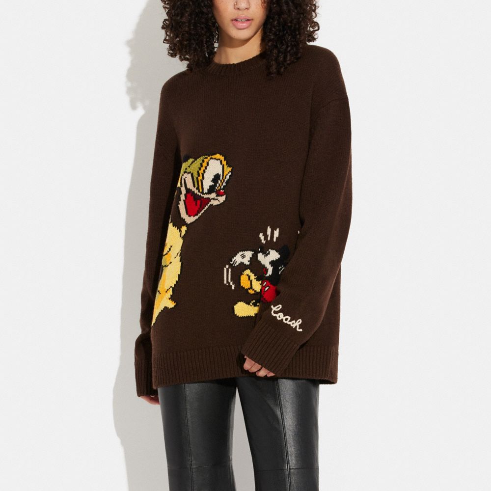 Sweater coach on sale