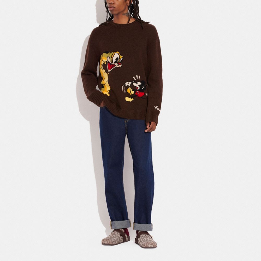 COACH Disney X Coach Crewneck Sweater